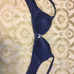 Victoria’s Secret Navy Bra with Lace accents